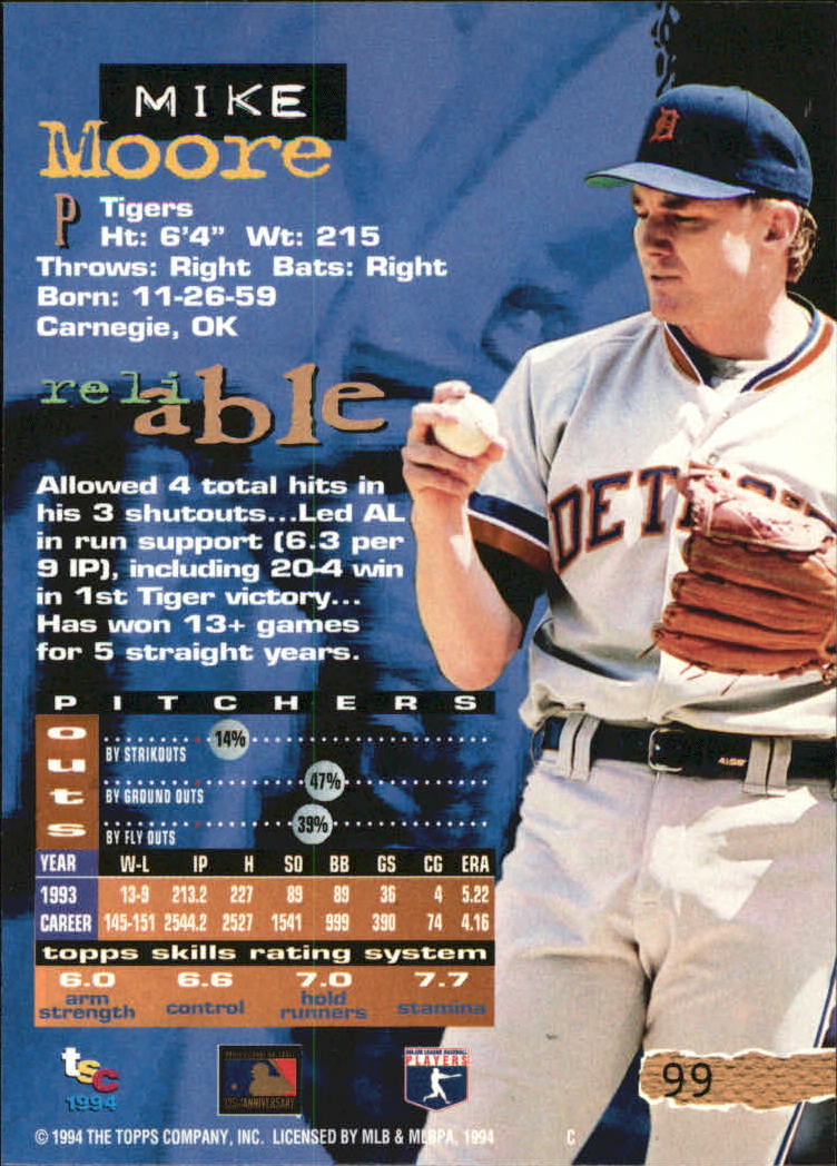 A1081- 1994 Stadium Club Golden Rainbow BB 1-250 -You Pick- 15+ FREE US SHIP - Picture 191 of 487
