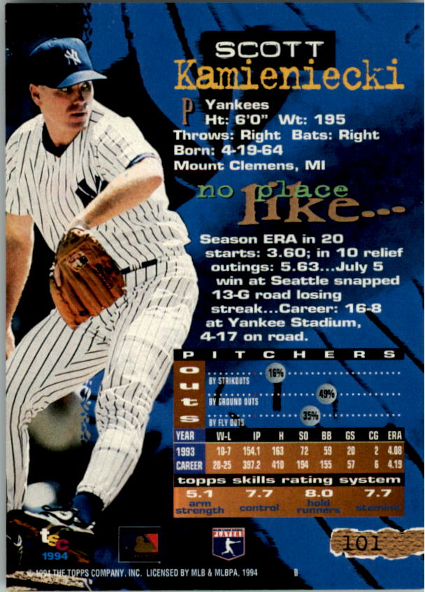 A1081- 1994 Stadium Club Golden Rainbow BB 1-250 -You Pick- 15+ FREE US SHIP - Picture 195 of 487