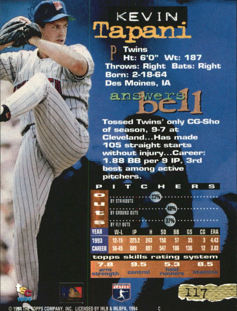 A1081- 1994 Stadium Club Golden Rainbow BB 1-250 -You Pick- 15+ FREE US SHIP - Picture 225 of 487