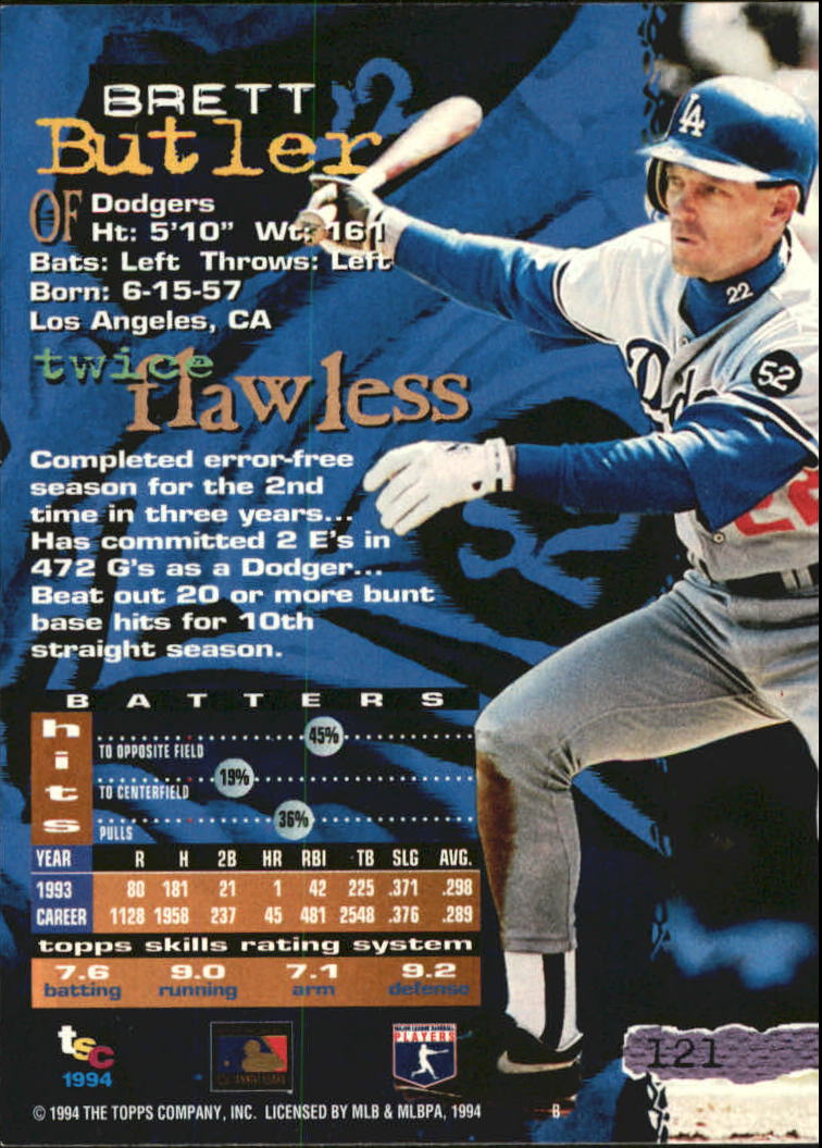 A1081- 1994 Stadium Club Golden Rainbow BB 1-250 -You Pick- 15+ FREE US SHIP - Picture 233 of 487
