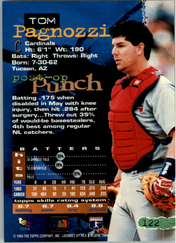 A1081- 1994 Stadium Club Golden Rainbow BB 1-250 -You Pick- 15+ FREE US SHIP - Picture 235 of 487