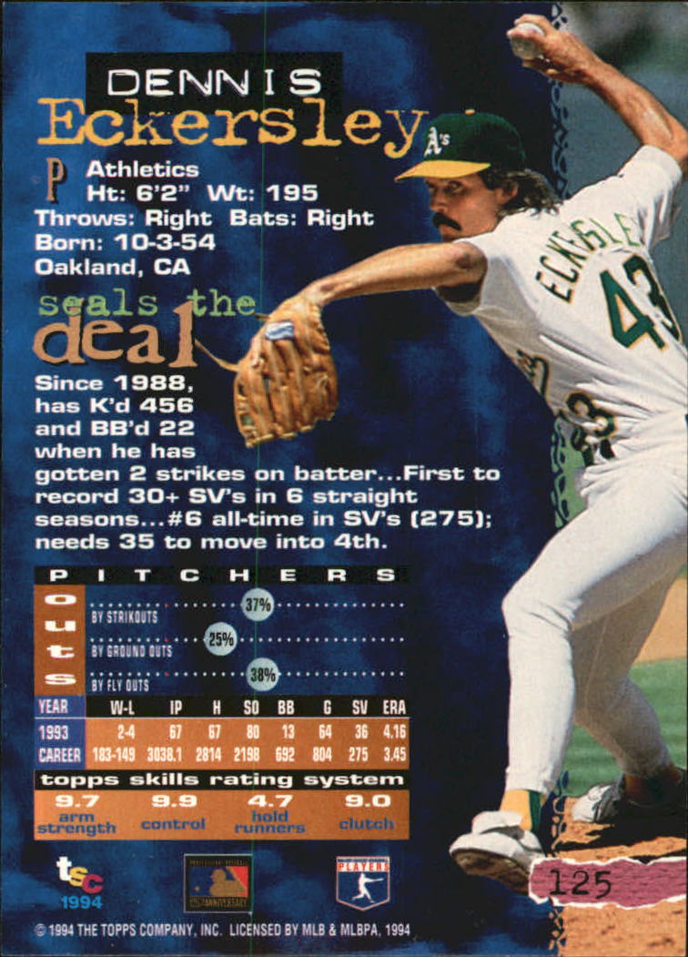 A1081- 1994 Stadium Club Golden Rainbow BB 1-250 -You Pick- 15+ FREE US SHIP - Picture 241 of 487