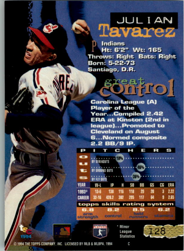 A1081- 1994 Stadium Club Golden Rainbow BB 1-250 -You Pick- 15+ FREE US SHIP - Picture 247 of 487