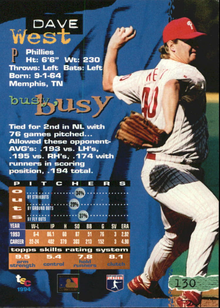 A1081- 1994 Stadium Club Golden Rainbow BB 1-250 -You Pick- 15+ FREE US SHIP - Picture 251 of 487