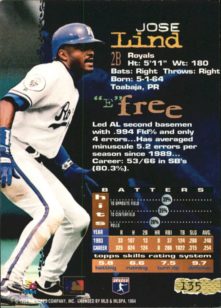 A1081- 1994 Stadium Club Golden Rainbow BB 1-250 -You Pick- 15+ FREE US SHIP - Picture 261 of 487