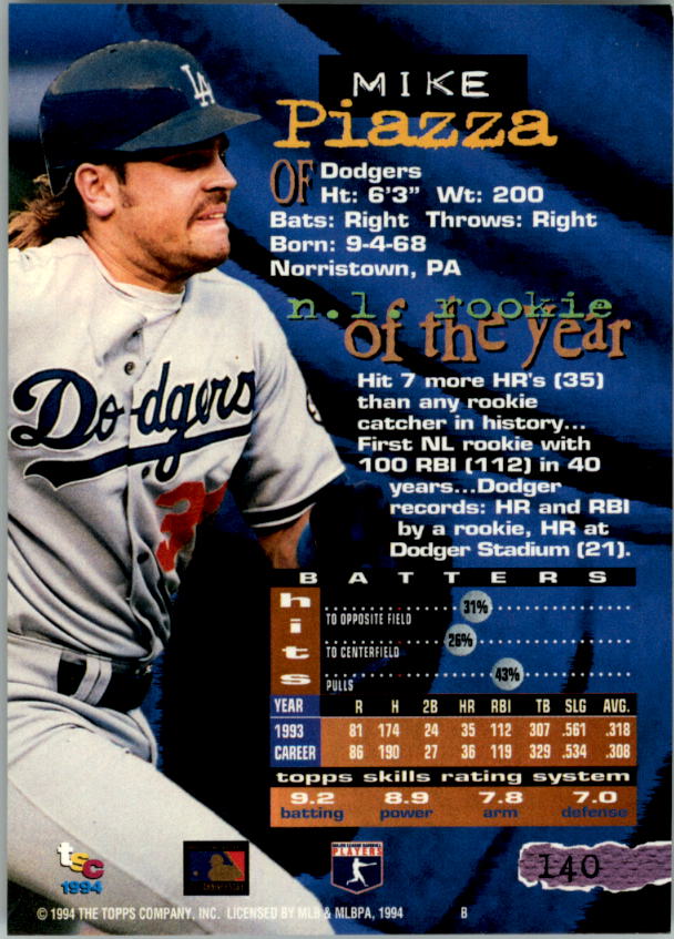 A1081- 1994 Stadium Club Golden Rainbow BB 1-250 -You Pick- 15+ FREE US SHIP - Picture 271 of 487
