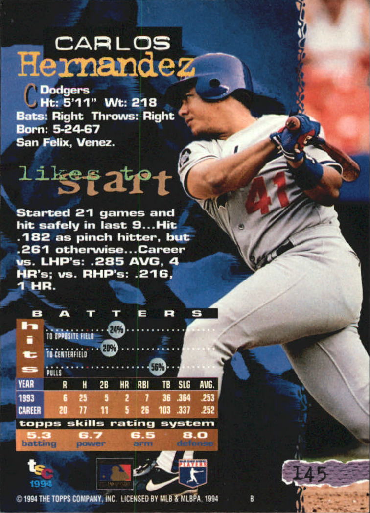 A1081- 1994 Stadium Club Golden Rainbow BB 1-250 -You Pick- 15+ FREE US SHIP - Picture 281 of 487