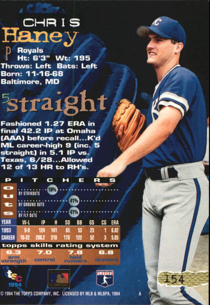 A1081- 1994 Stadium Club Golden Rainbow BB 1-250 -You Pick- 15+ FREE US SHIP - Picture 299 of 487