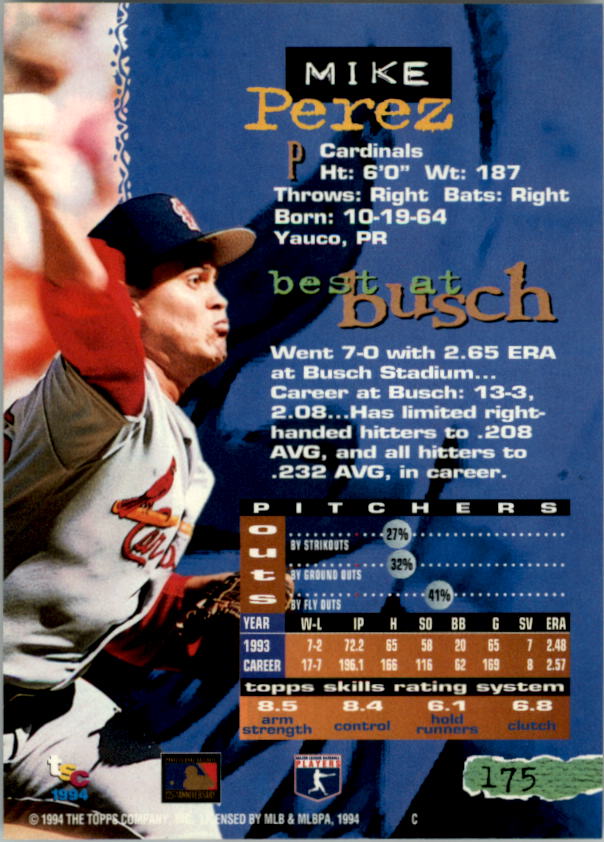 A1081- 1994 Stadium Club Golden Rainbow BB 1-250 -You Pick- 15+ FREE US SHIP - Picture 337 of 487