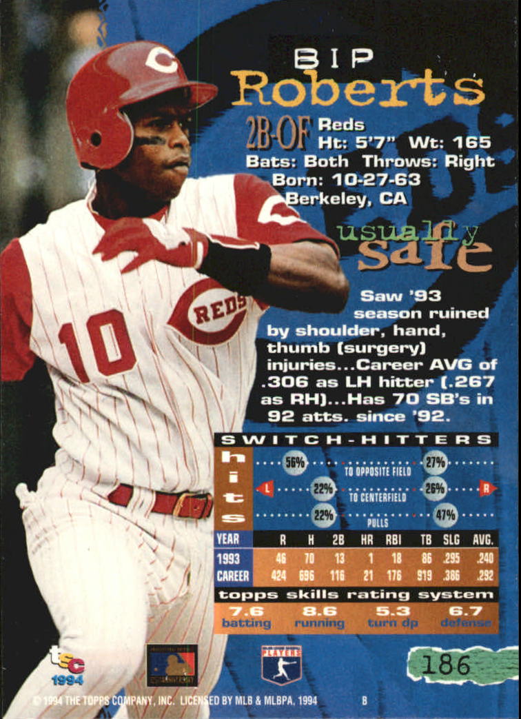 A1081- 1994 Stadium Club Golden Rainbow BB 1-250 -You Pick- 15+ FREE US SHIP - Picture 359 of 487