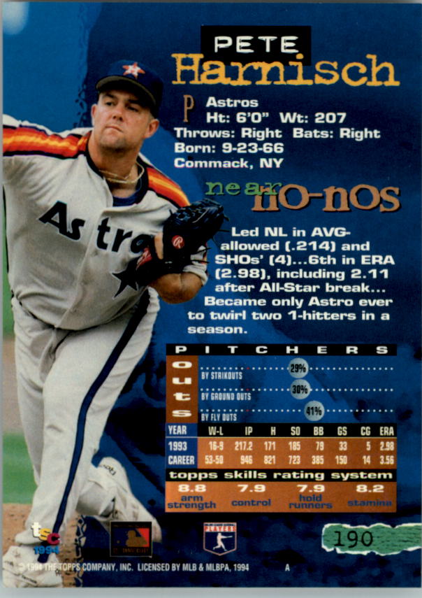 A1081- 1994 Stadium Club Golden Rainbow BB 1-250 -You Pick- 15+ FREE US SHIP - Picture 367 of 487