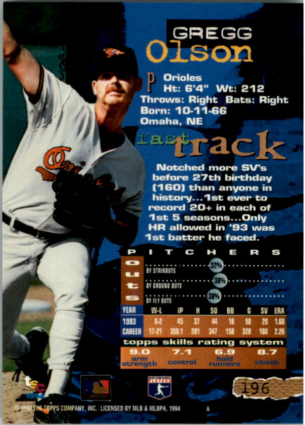 A1081- 1994 Stadium Club Golden Rainbow BB 1-250 -You Pick- 15+ FREE US SHIP - Picture 379 of 487