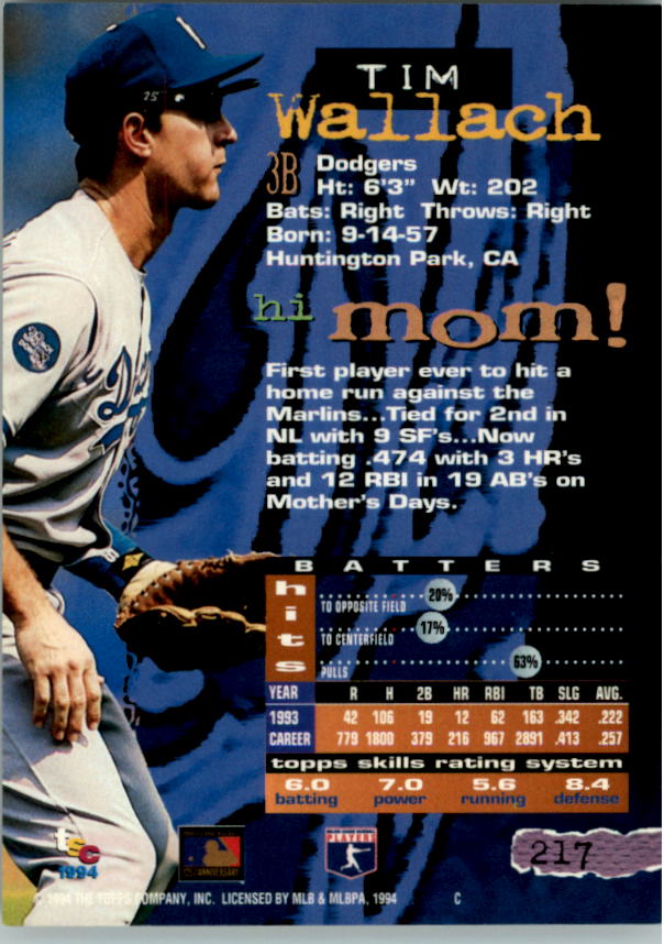 A1081- 1994 Stadium Club Golden Rainbow BB 1-250 -You Pick- 15+ FREE US SHIP - Picture 421 of 487