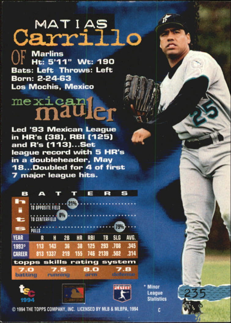 A1081- 1994 Stadium Club Golden Rainbow BB 1-250 -You Pick- 15+ FREE US SHIP - Picture 457 of 487