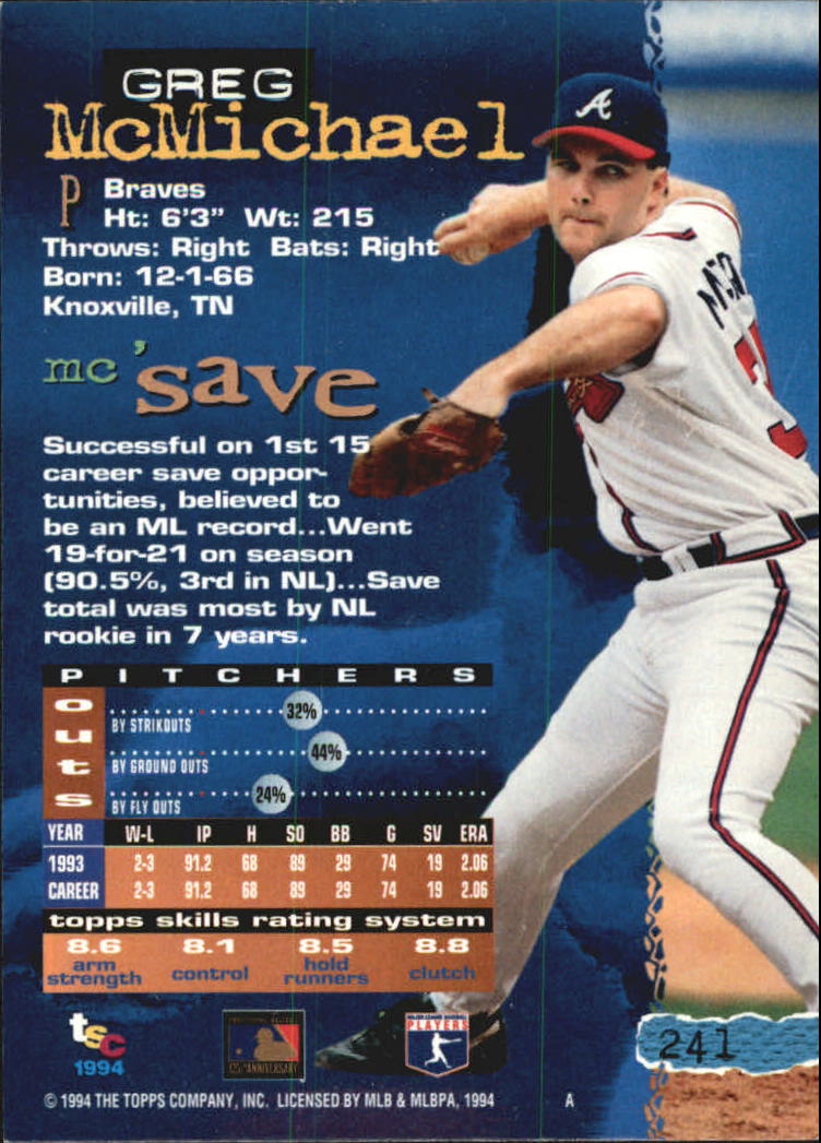 A1081- 1994 Stadium Club Golden Rainbow BB 1-250 -You Pick- 15+ FREE US SHIP - Picture 469 of 487