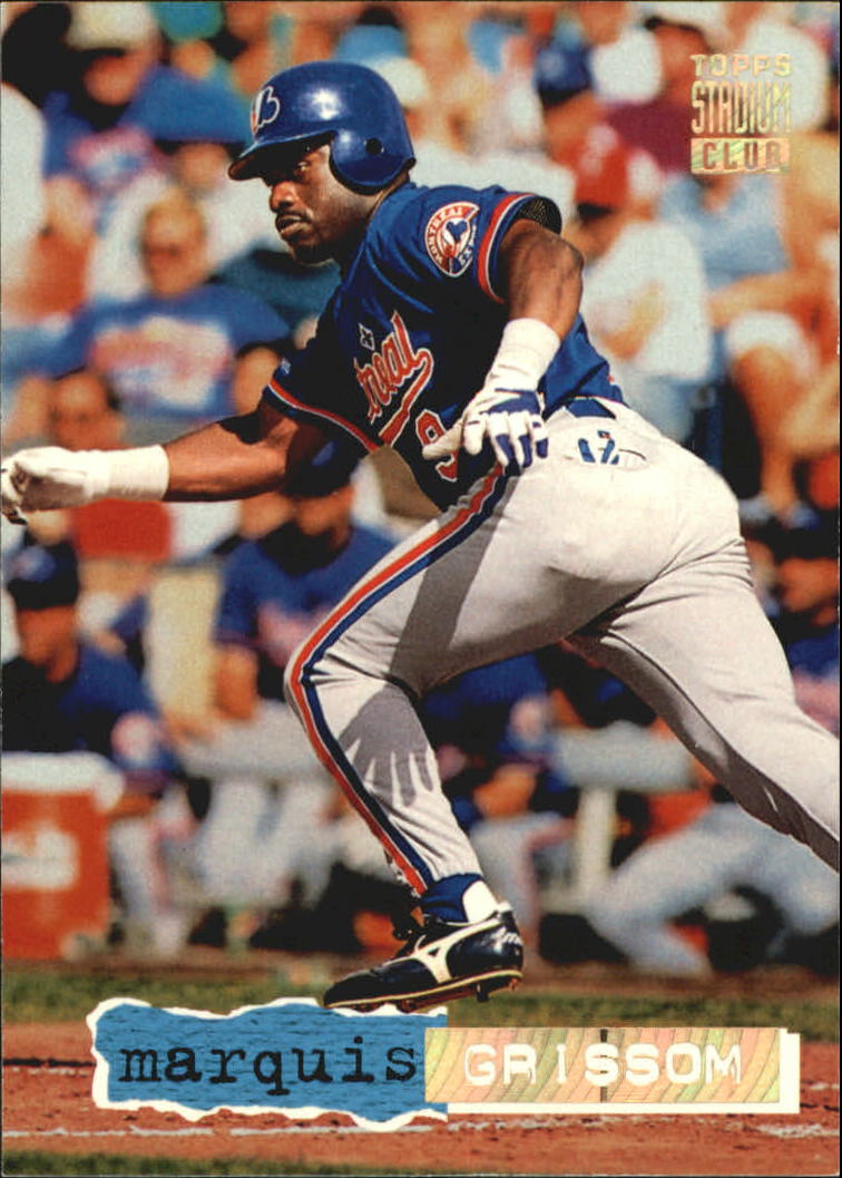 1992 Topps #647 Marquis Grissom NM-MT Montreal Expos