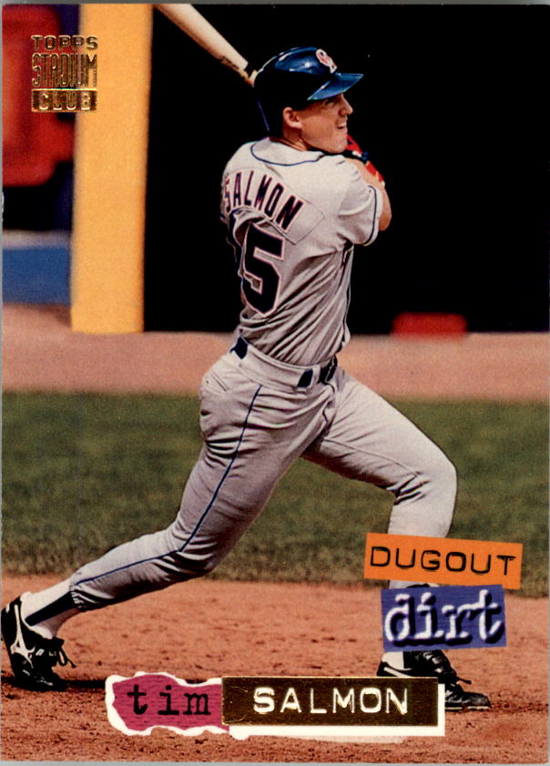 1994 Stadium Club Dugout Dirt #8 Tim Salmon