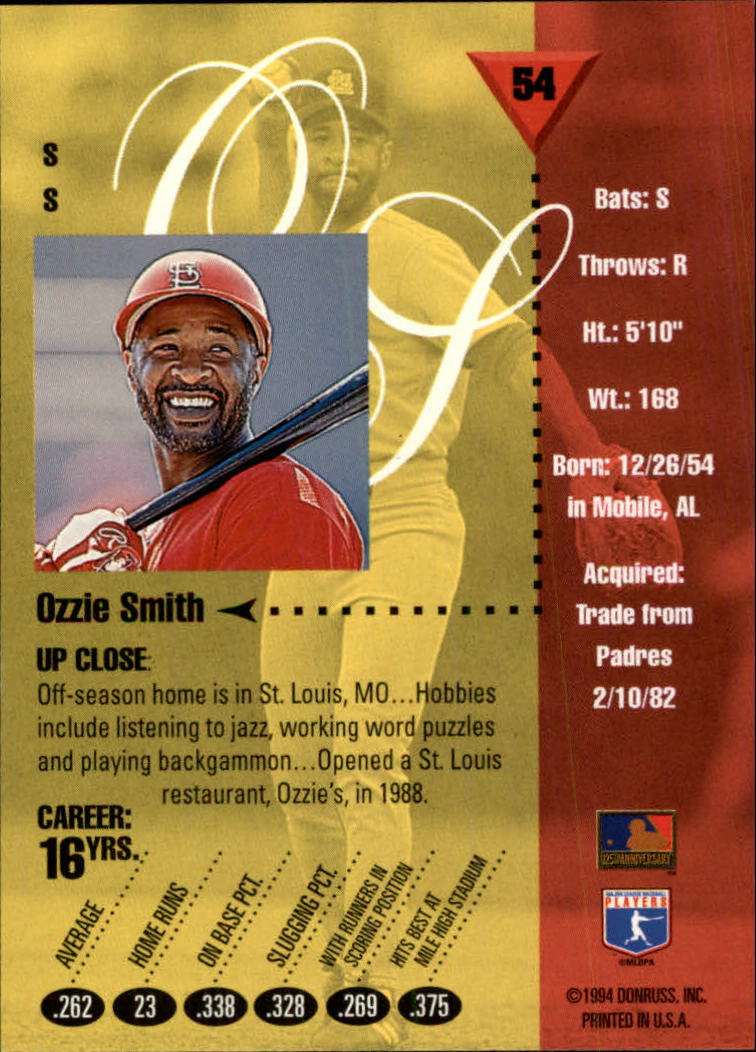 1994 Studio Baseball "Main Set" Cards #1 to #220 - Picture 109 of 441