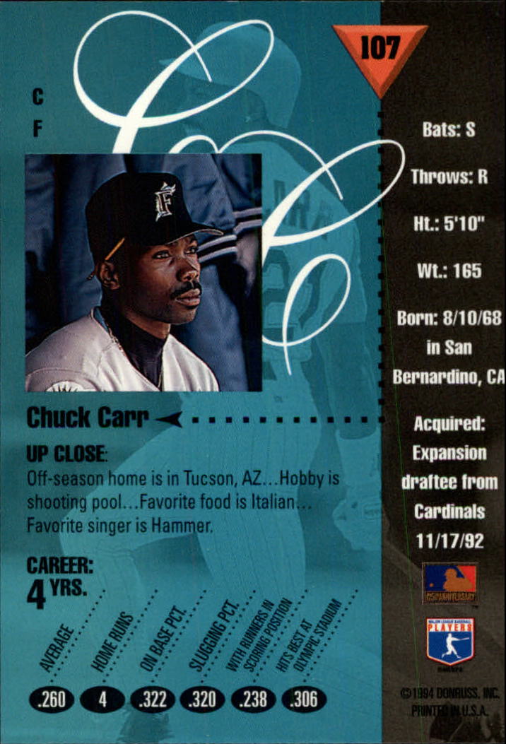 1994 Studio Baseball "Main Set" Cards #1 to #220 - Picture 215 of 441