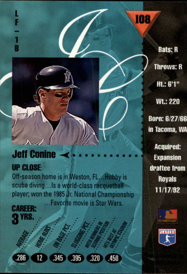 1994 Studio Baseball "Main Set" Cards #1 to #220 - Picture 217 of 441