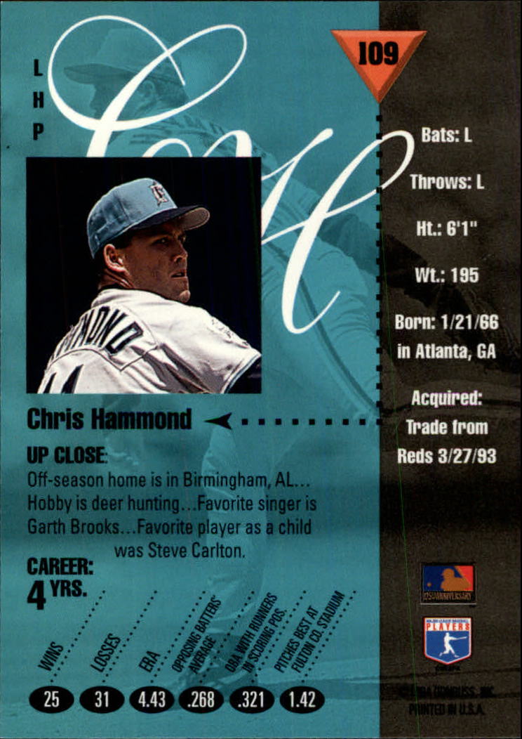 1994 Studio Baseball "Main Set" Cards #1 to #220 - Picture 219 of 441