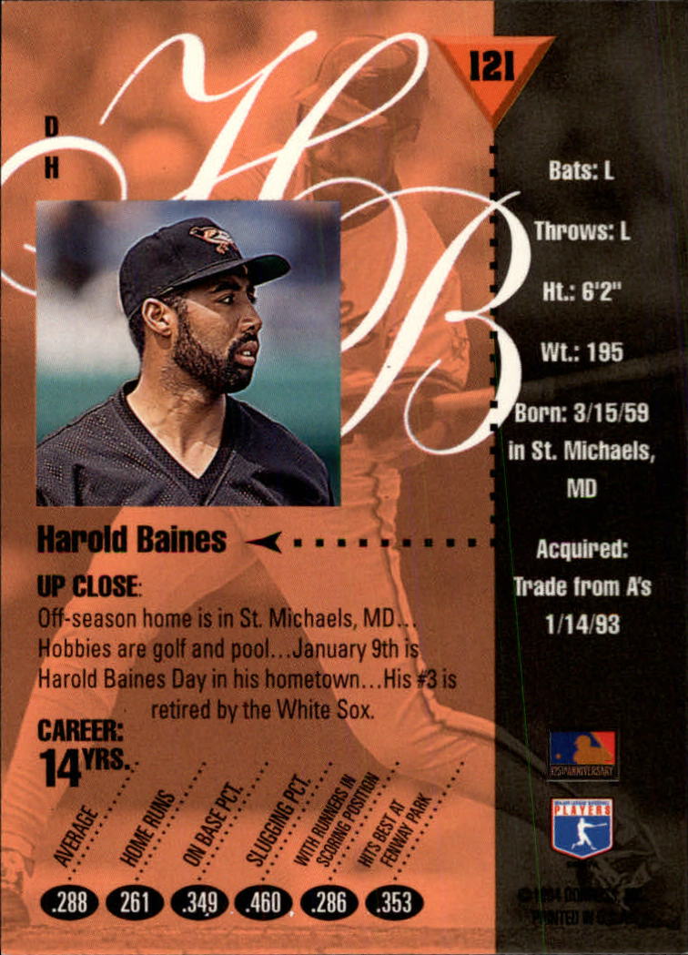 1994 Studio Baseball "Main Set" Cards #1 to #220 - Picture 243 of 441
