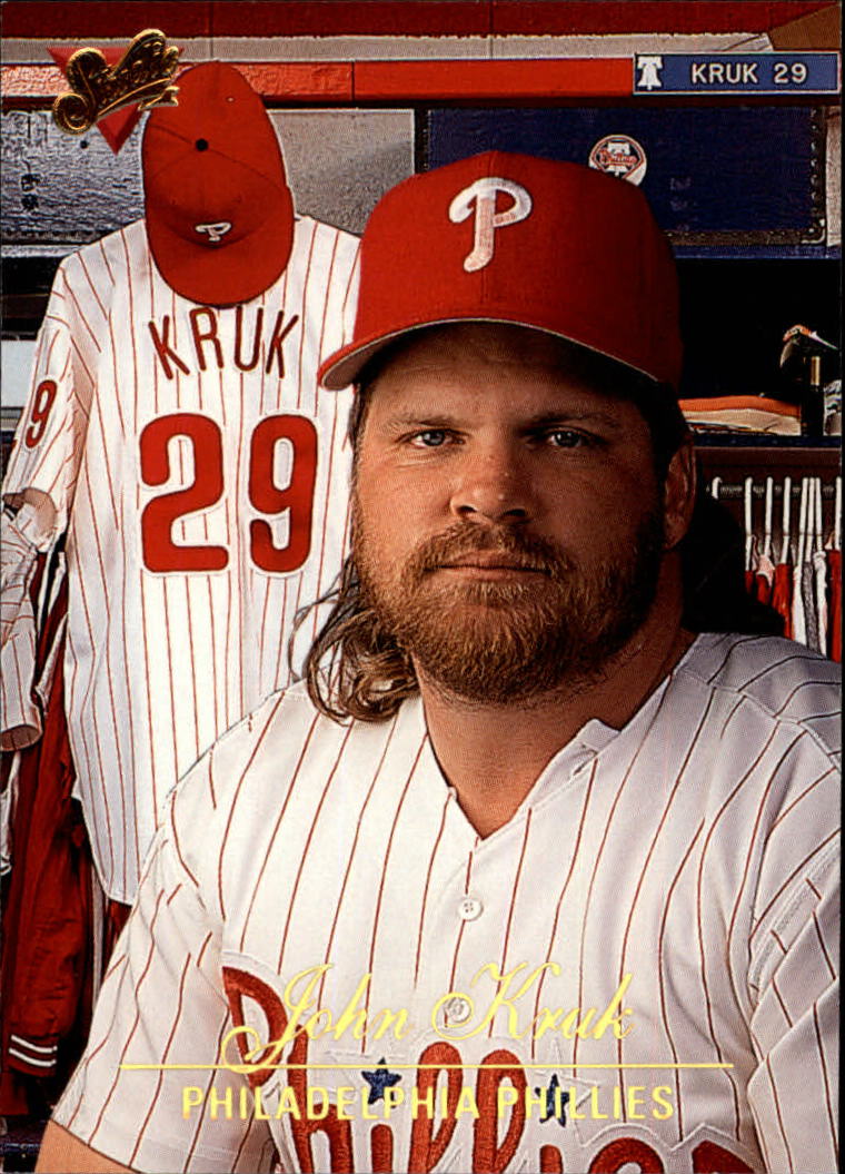 John Kruk Philadelphia Phillies Collectible Baseball Card 