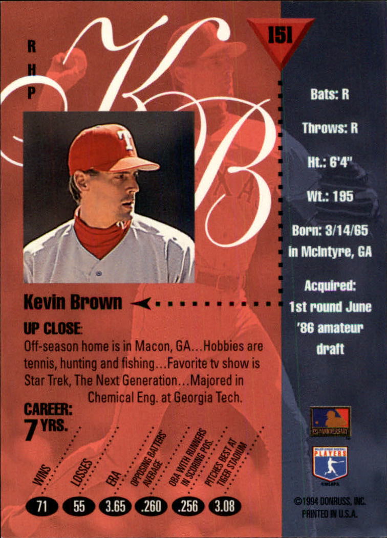 1994 Studio Baseball "Main Set" Cards #1 to #220 - Picture 303 of 441