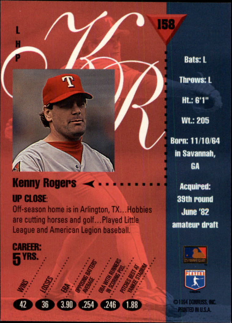 1994 Studio Baseball "Main Set" Cards #1 to #220 - Picture 317 of 441