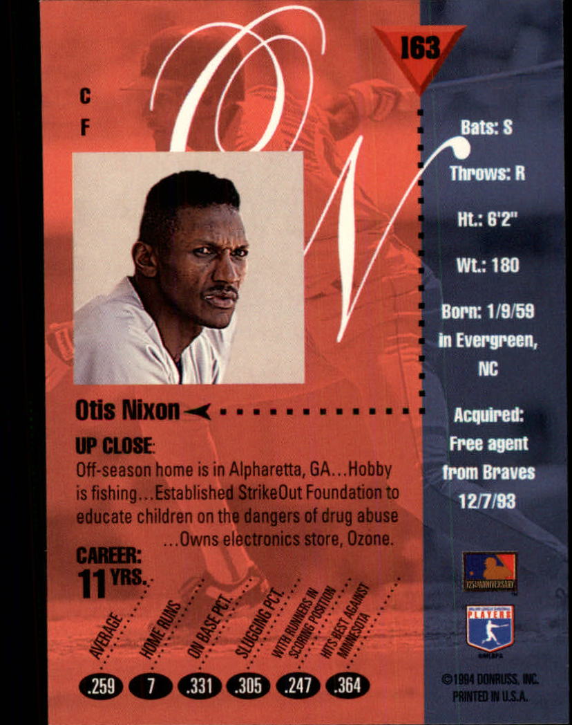 1994 Studio Baseball "Main Set" Cards #1 to #220 - Picture 327 of 441