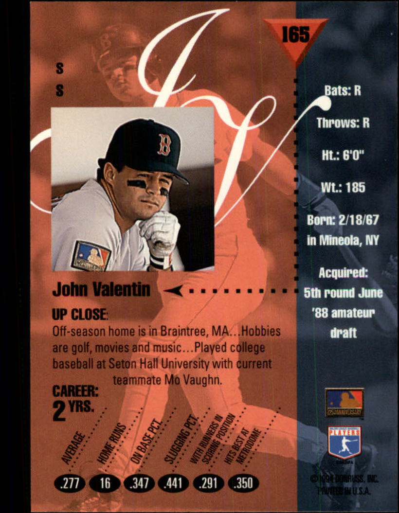 1994 Studio Baseball "Main Set" Cards #1 to #220 - Picture 331 of 441
