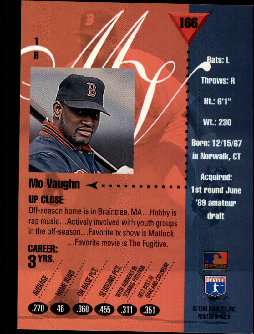 1994 Studio Baseball "Main Set" Cards #1 to #220 - Picture 333 of 441
