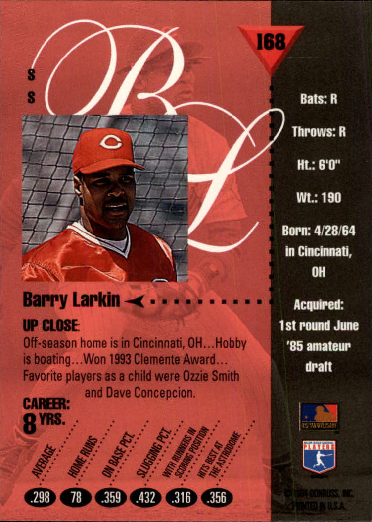 1994 Studio Baseball "Main Set" Cards #1 to #220 - Picture 337 of 441