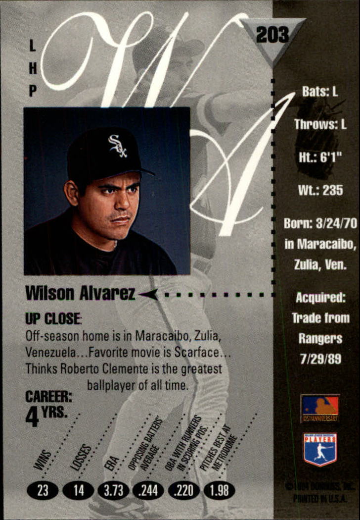 1994 Studio Baseball "Main Set" Cards #1 to #220 - Picture 407 of 441