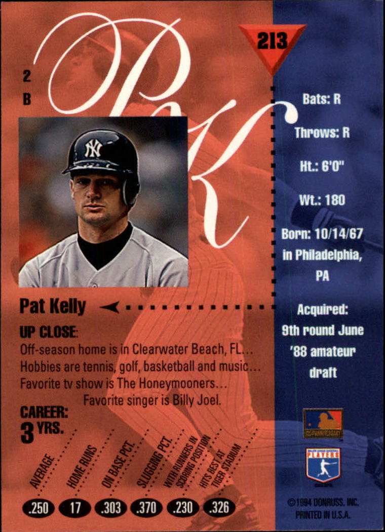 1994 Studio Baseball "Main Set" Cards #1 to #220 - Picture 427 of 441