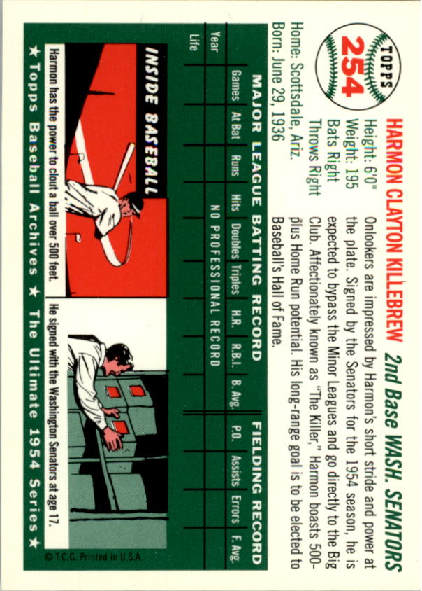 B2354- 1994 Topps Archive '54 BB 1-258 + Einsätze -du Pick- 15 + Gratis US - Bild 297 von 301