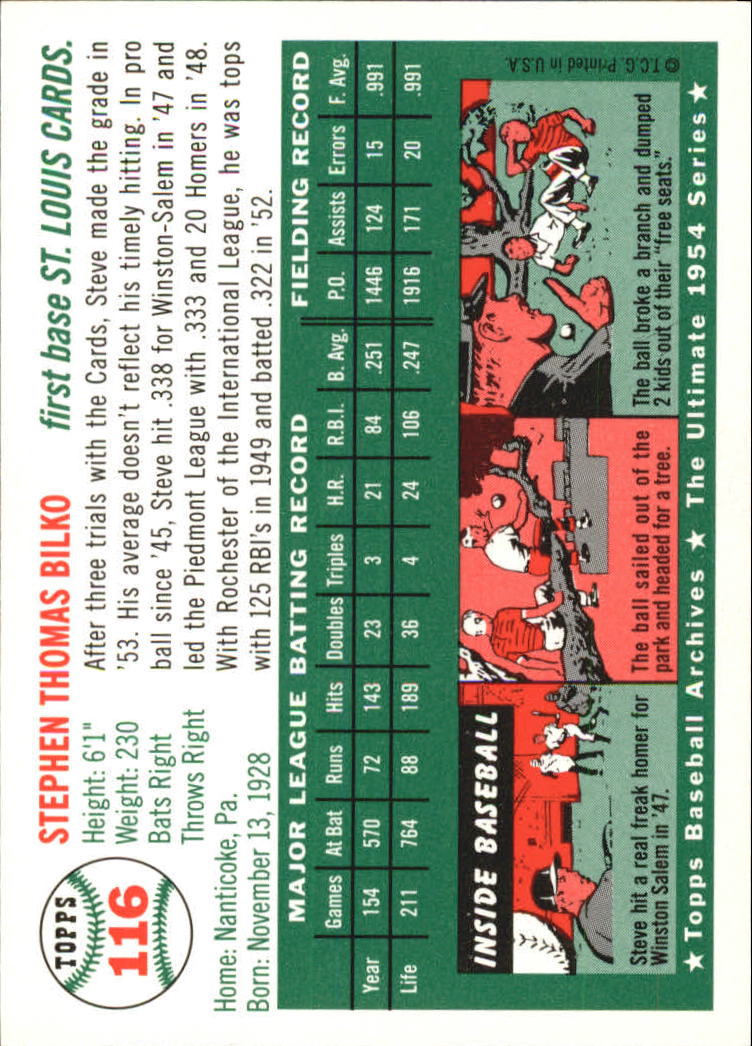 B2354- 1994 Topps Archive '54 Gold BB Karten 1-258 -du Pick- 15 + Free US Schiff - Bild 95 von 183