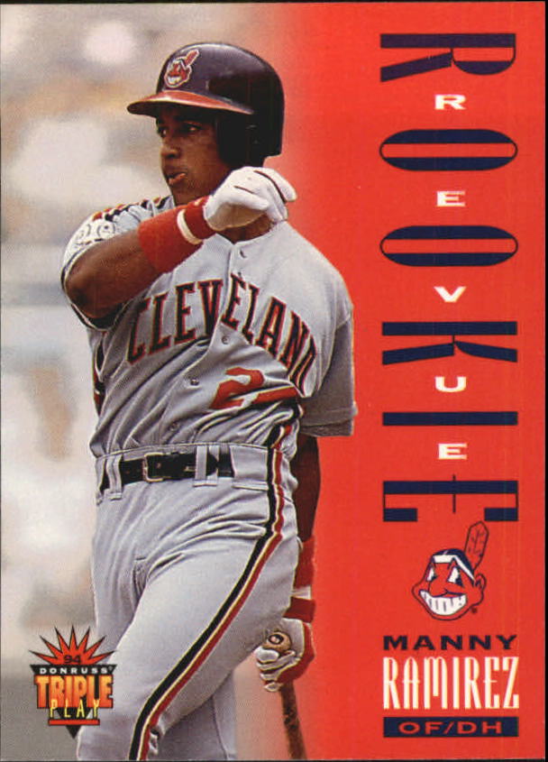 1994 Triple Play #286 Manny Ramirez