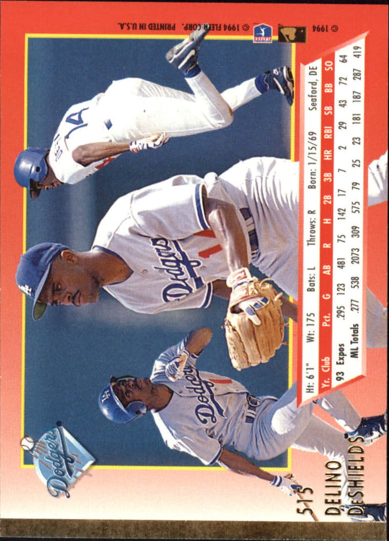 A0485- 1994 Ultra Baseball Karten 501-600 + Einsätze -du Pick- 15 + Gratis US - Bild 31 von 310