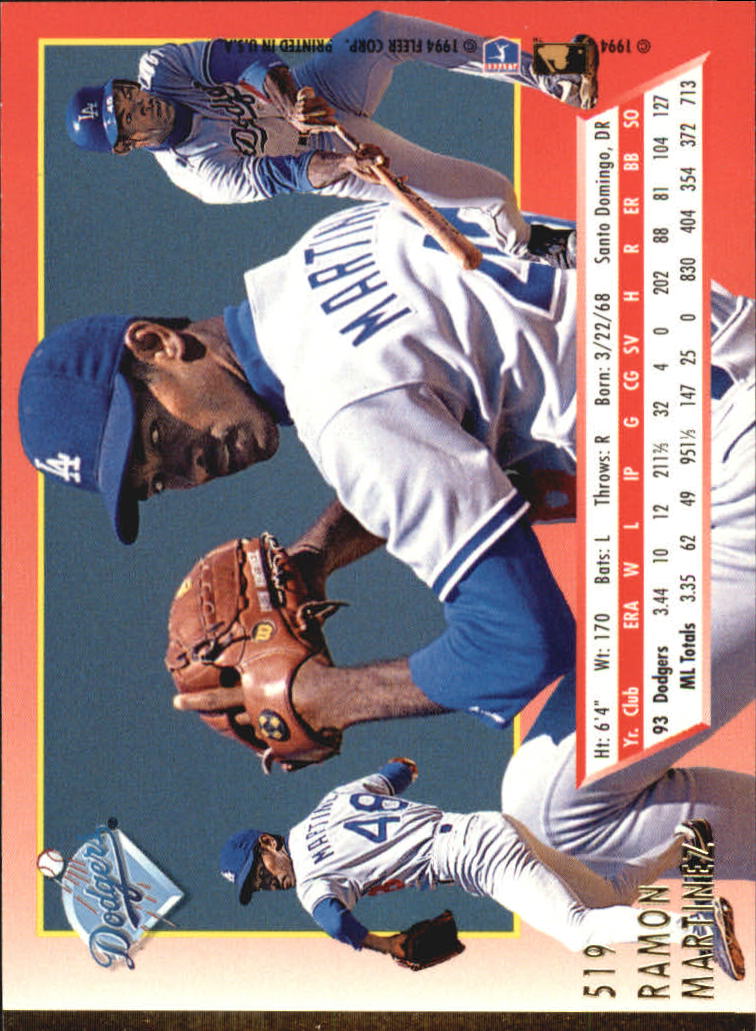 A0485- 1994 Ultra Baseball Karten 501-600 + Einsätze -du Pick- 15 + Gratis US - Bild 39 von 310
