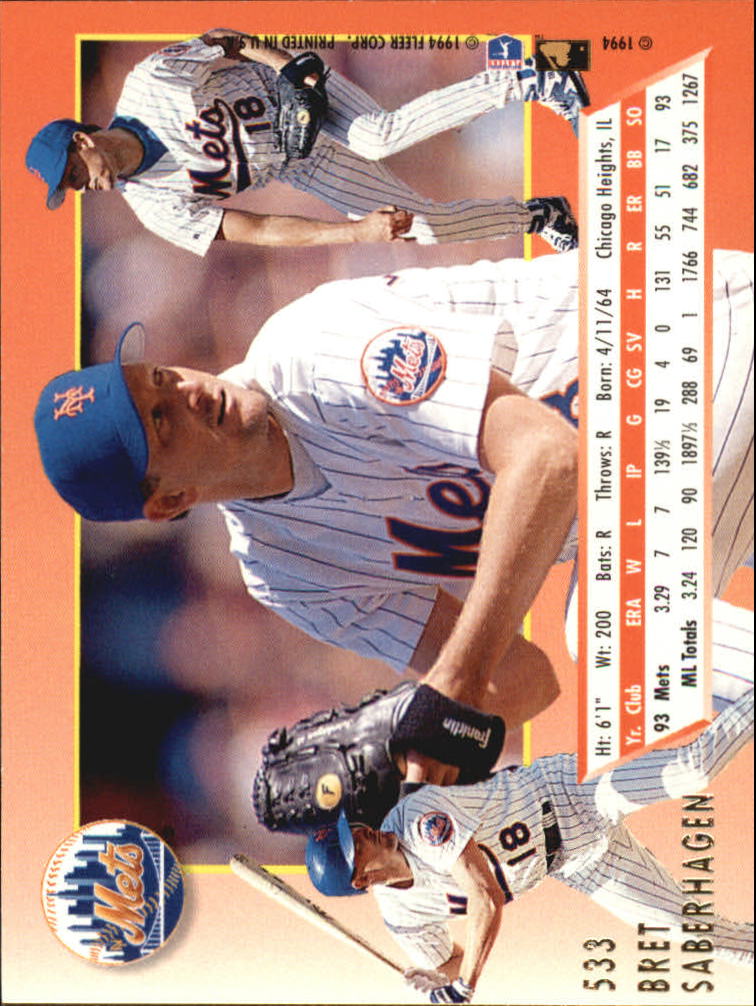 A0485- 1994 Ultra Baseball Karten 501-600 + Einsätze -du Pick- 15 + Gratis US - Bild 65 von 310