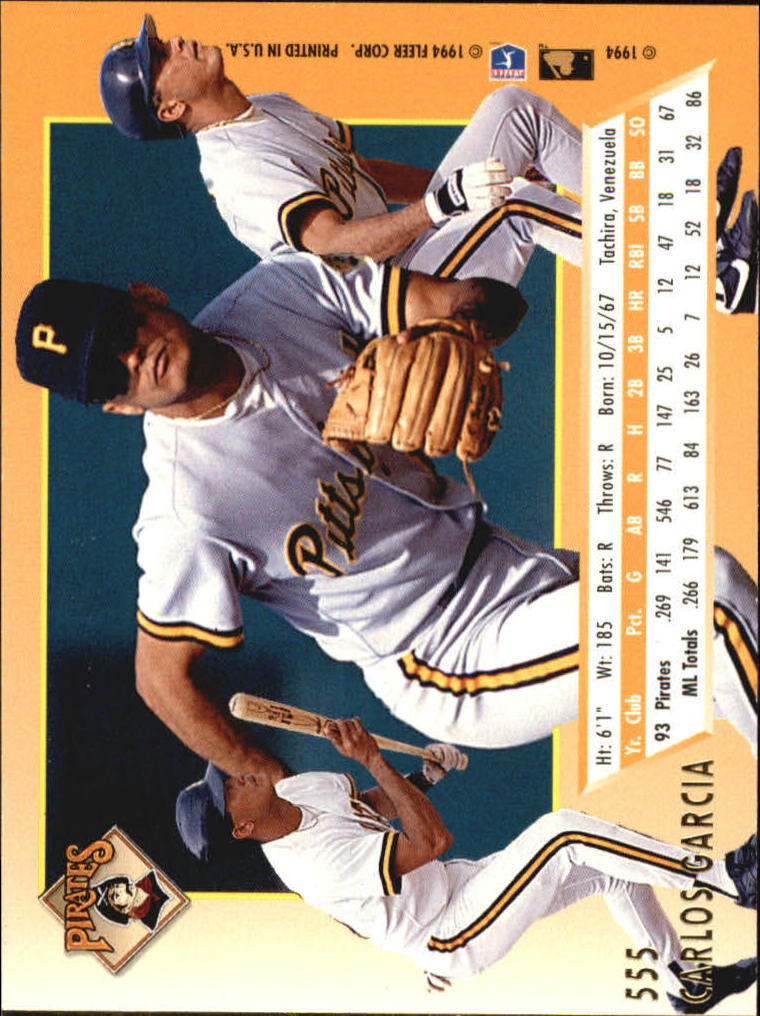 A0485- 1994 Ultra Baseball Karten 501-600 + Einsätze -du Pick- 15 + Gratis US - Bild 105 von 310