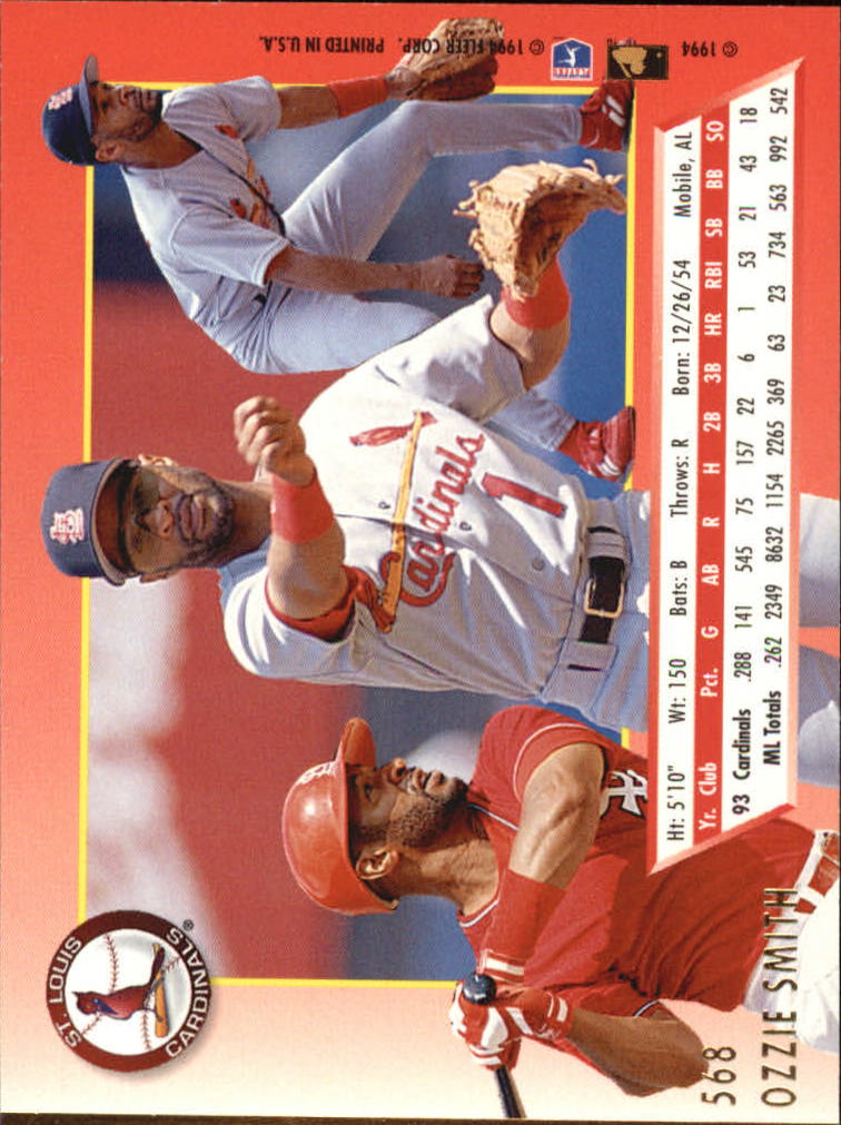 A0485- 1994 Ultra Baseball Karten 501-600 + Einsätze -du Pick- 15 + Gratis US - Bild 131 von 310