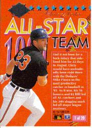 1994 Ultra All-Stars #1 Chris Hoiles back image