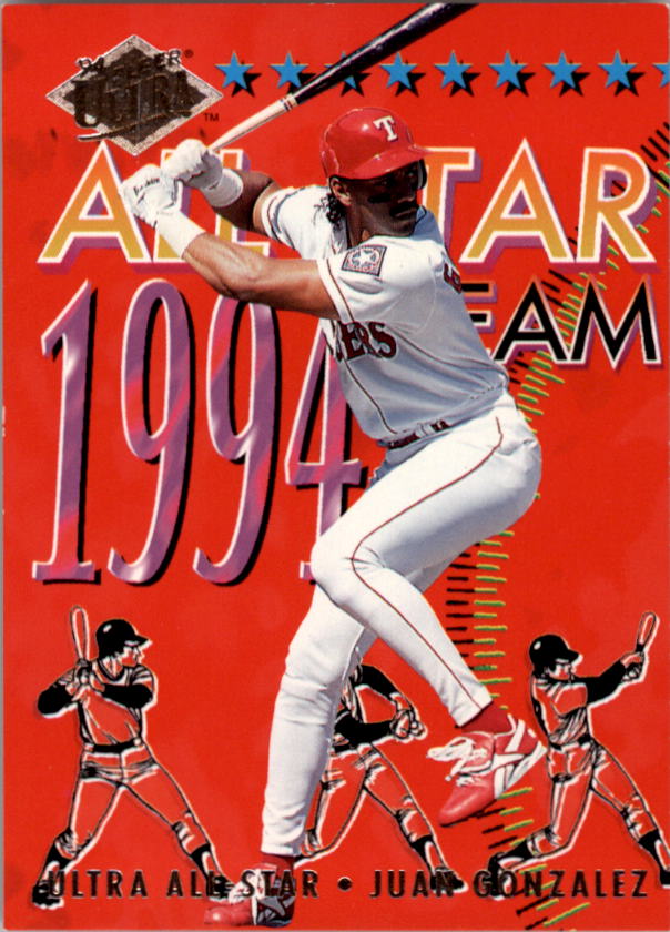 1994 Ultra All-Stars #7 Juan Gonzalez