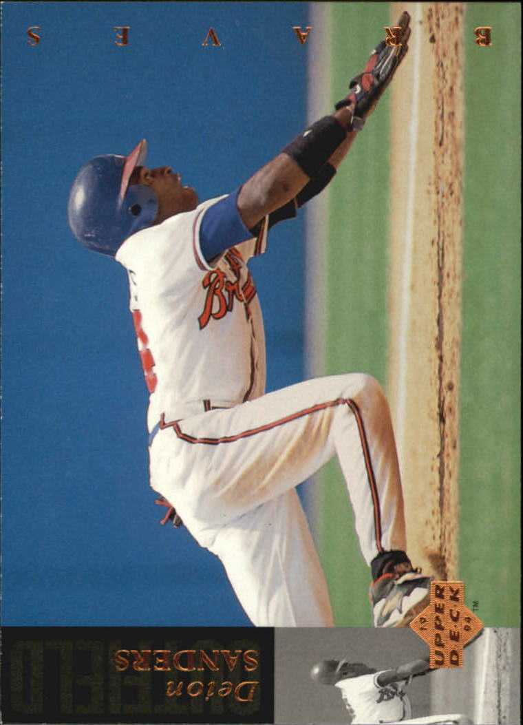 1996 Upper Deck #192 Deion Sanders NM-MT San Francisco Giants Baseball