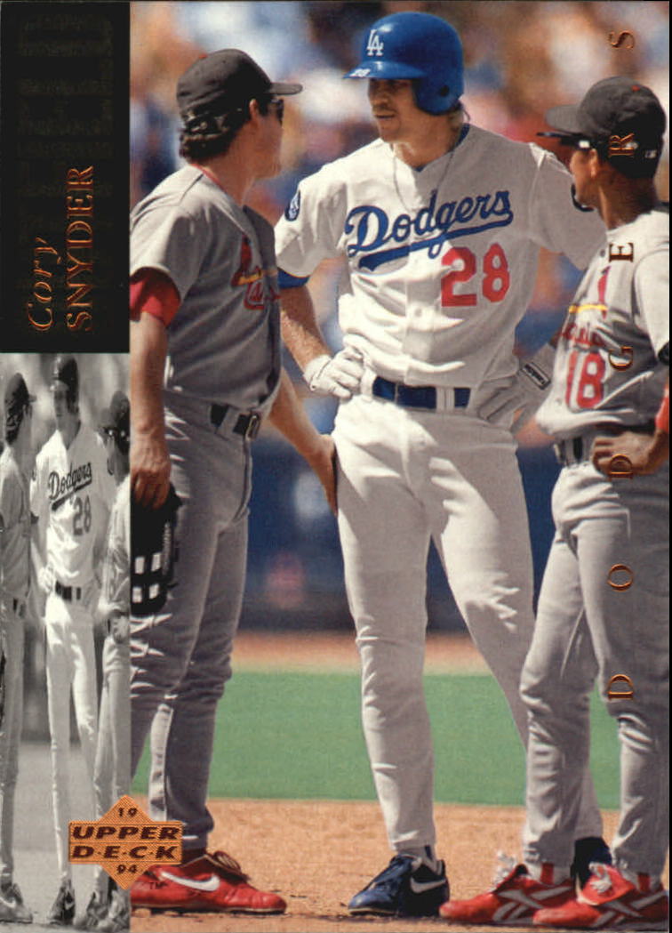 A2611- 1994 Upper Deck Baseball #s 212-421 +Rookies -You Pick- 15+ FREE US SHIP - Picture 104 of 383