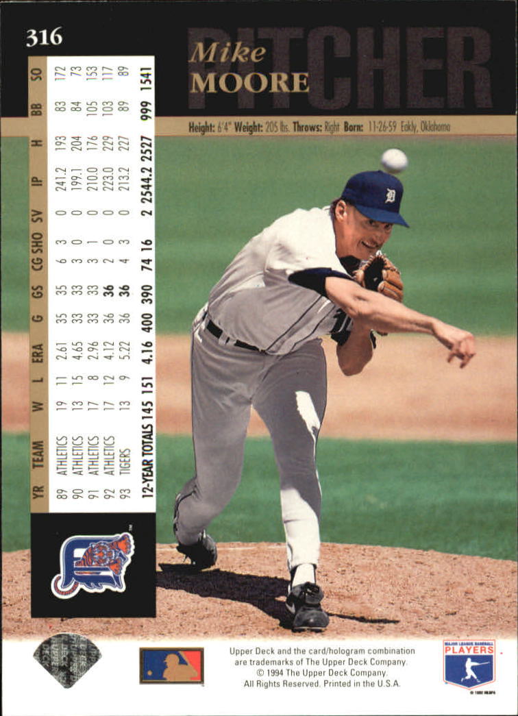 A2611- 1994 Upper Deck Baseball #s 212-421 +Rookies -You Pick- 15+ FREE US SHIP - Picture 189 of 383