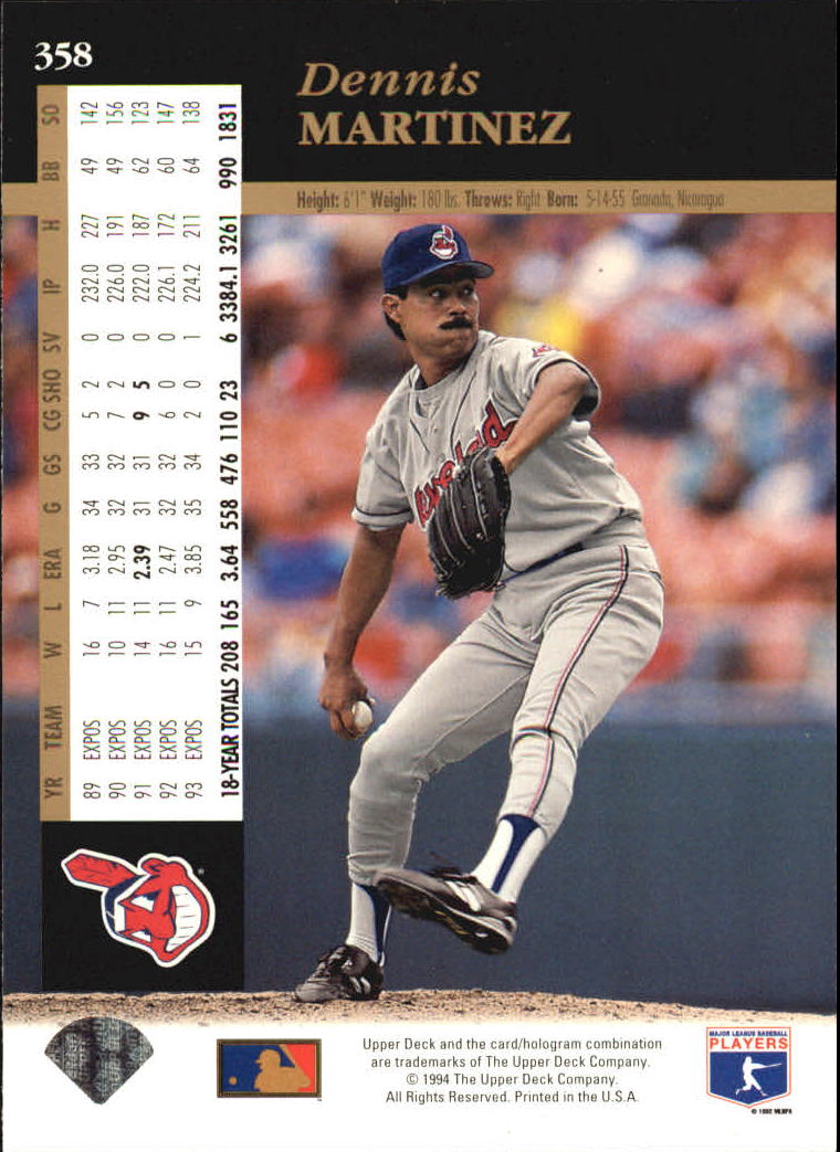 A2611- 1994 Upper Deck Baseball #s 212-421 +Rookies -You Pick- 15+ FREE US SHIP - Picture 263 of 383