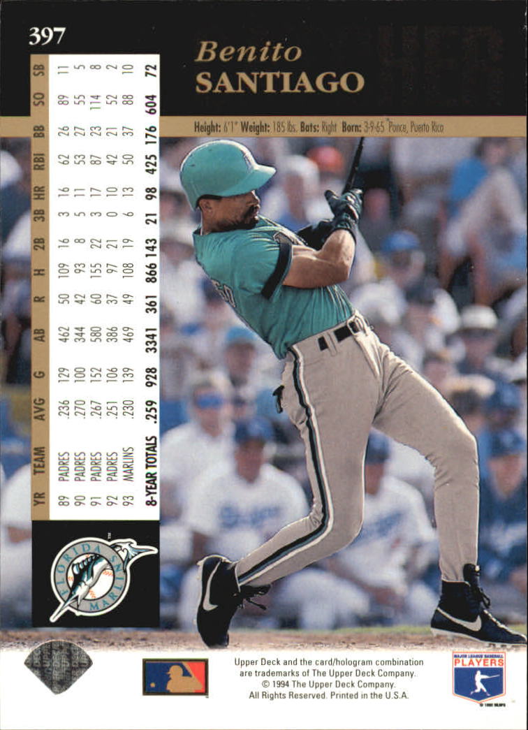 A2611- 1994 Upper Deck Baseball #s 212-421 +Rookies -You Pick- 15+ FREE US SHIP - Picture 337 of 383